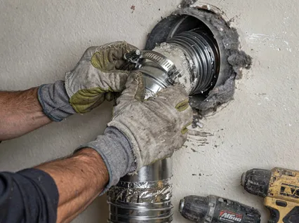 Dryer Vent Hose Installation in Hanover
