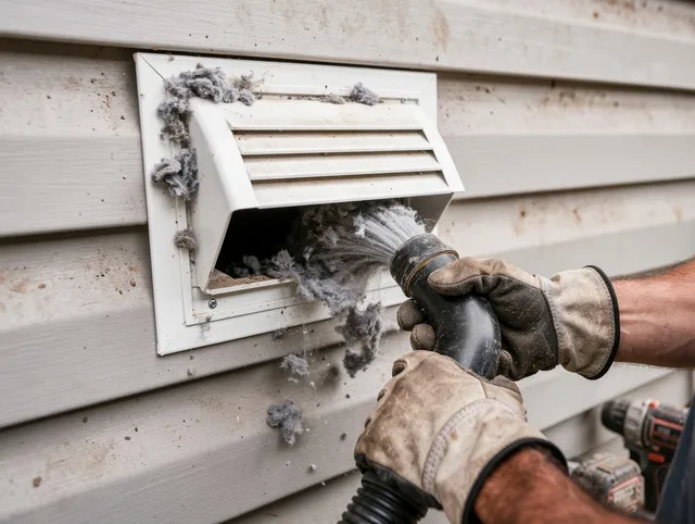 Professional dryer vent cleaning by Hanover Dryer Vent Cleaning in Hanover