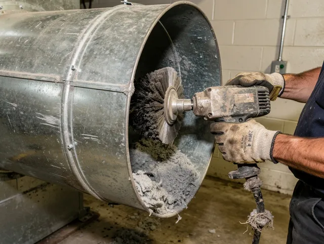 Industrial-grade dryer vent cleaning by Hanover Dryer Vent Cleaning in Hanover